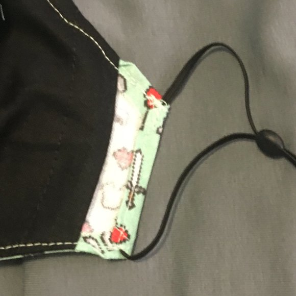 (3/$30) Kids' size Minecraft Protection mask - Picture 3 of 3